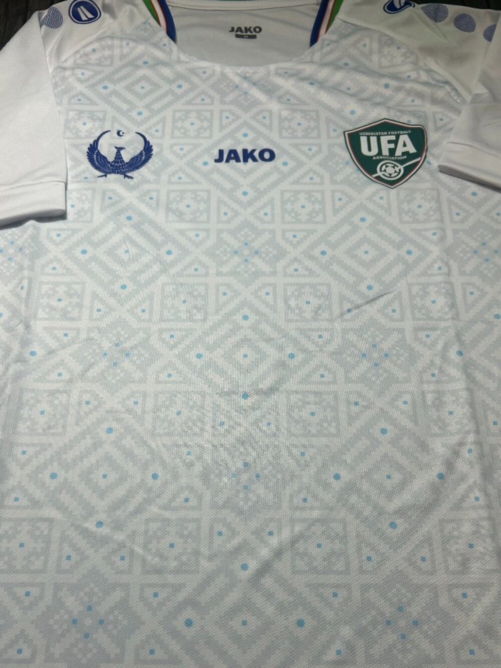 UZBEKISTAN National Team World Cup JERSEY Sz Men's M,L,XL or 2XL NWT by Jako
